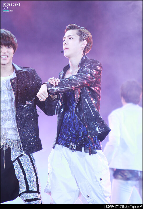 [Pic] 120712 Sehun @ Yeosu EXPO POP festival [IRIDESCENT BOY] 11P 