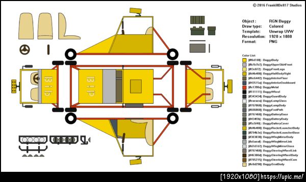 RGN Buggy Colored [with code list]