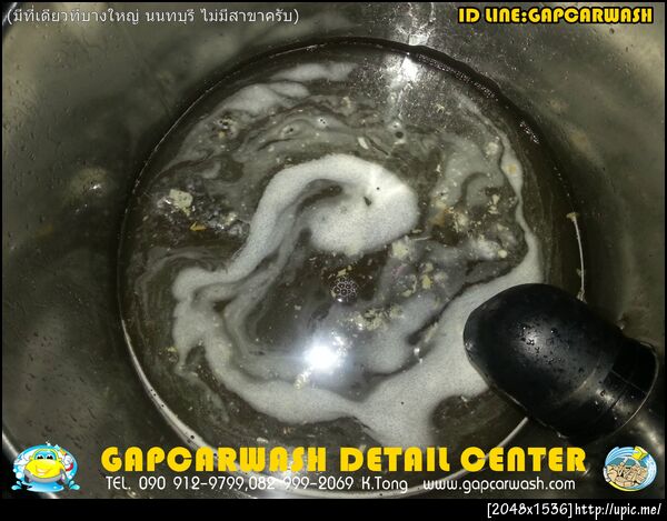 อยู่แถวนนท์ยังโดนน้ำท่วมเลยครับ จอดอยู่หน้าบ้านแท้ ๆ