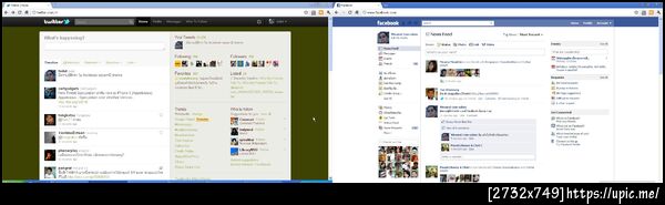 มี 2 จอเอาไว้เล่นเฉพาะ twitter และ facebook ก็พอ 555