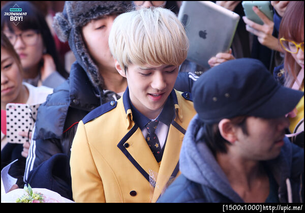 [Pic] 130207 Sehun - SOPA Graduation [IRIDESCENT BOY] 32P