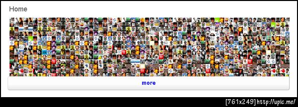 Twitter timeline in Mosaic style 12x12 pixel