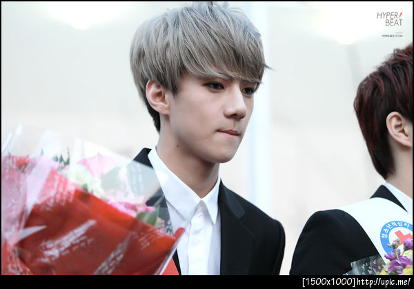 [Pic] 121202 Sehun at Red Cross Youth [Hyper Beat] 45P