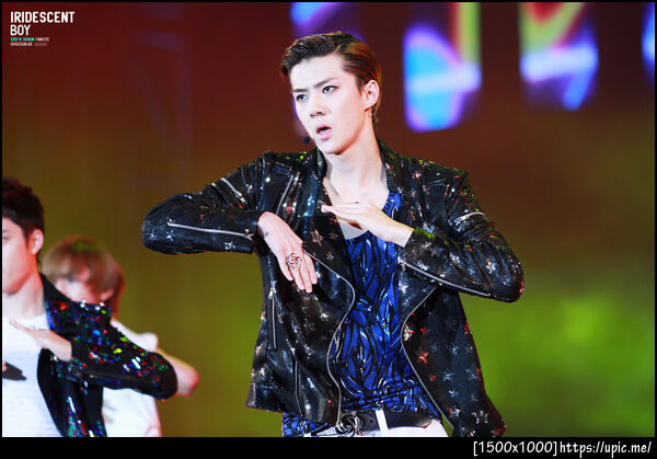 [Pic] 120712 Sehun @ Yeosu EXPO POP festival [IRIDESCENT BOY] 11P 