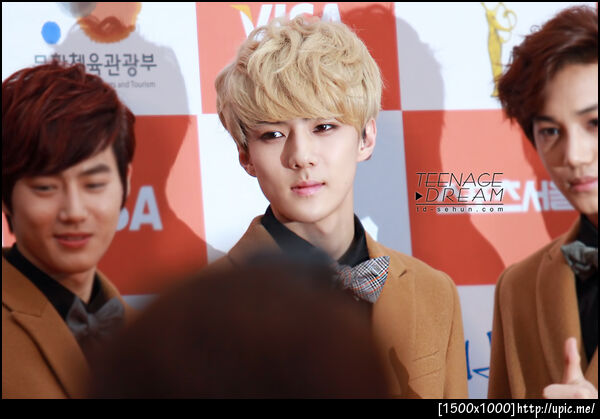 [Pic] 130131 Sehun - Seoul Music Awards [Teenage Dream] 17P