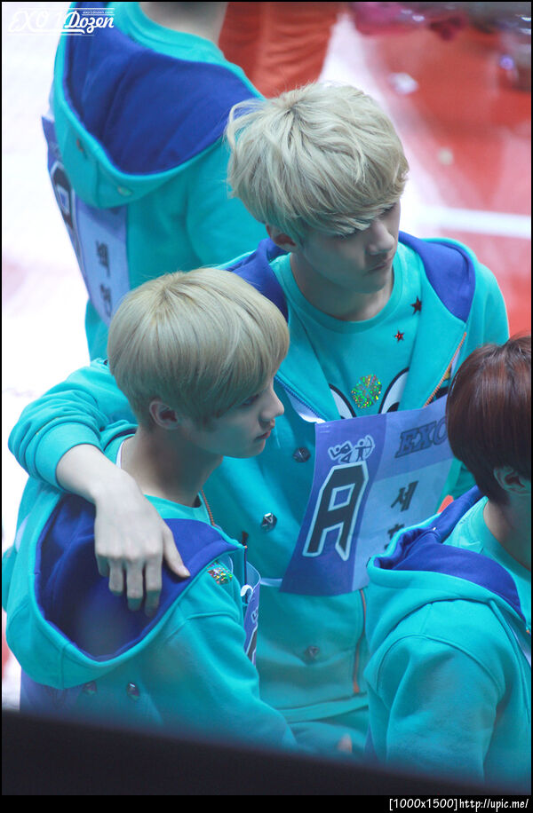 [Pic] 130128 Luhan Tao Suho Chanyeol Baekhyun and Sehun at Idol Star Olympic [EXO1DOZEN] 4P