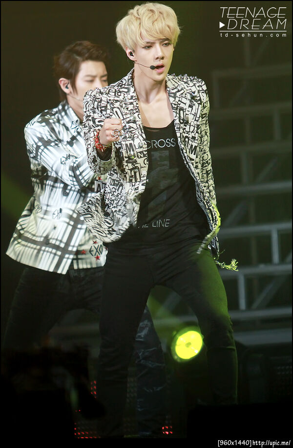 [Pic] 130131 Sehun - Seoul Music Awards [Teenage Dream] 17P
