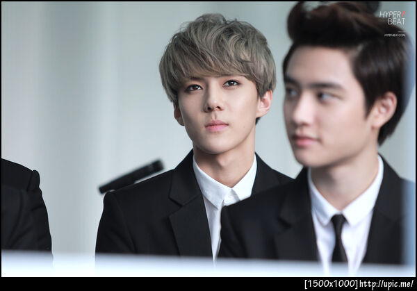 [Pic] 121202 Sehun at Red Cross Youth [Hyper Beat] 45P