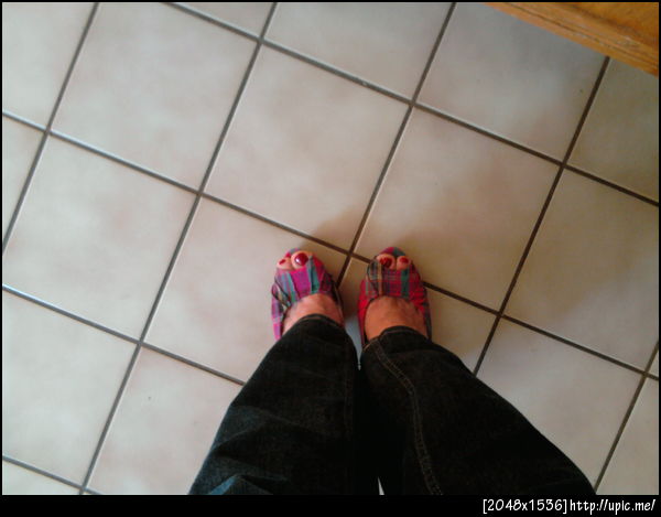 my pedicure and new peep-toe pumps! love....