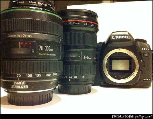 อุปกรณ์กล้องที่จะขึ้น ดอยหลวงเชียงดาว ปีนี้ 5D2 + 16-35L + 70-300DO