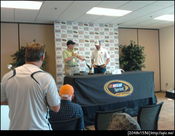 JJ receiving first quarter driver of the year award