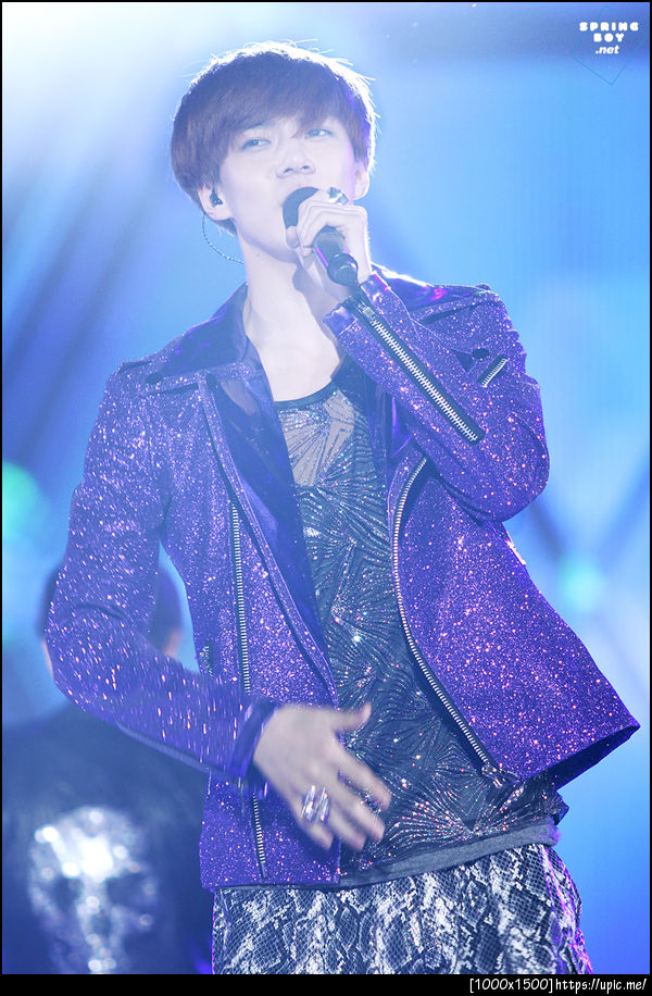 [Pic] 120701 Sehun @ Open Concert [SPRING BOY] 3P