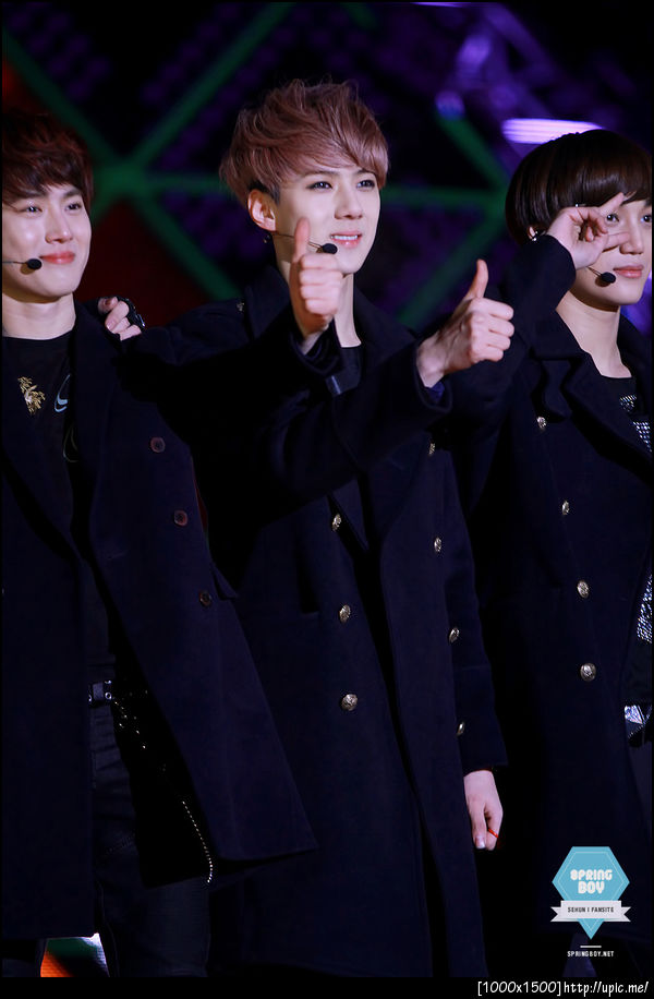 [Pic] 121231 Sehun at MBC Gayo Daejun [SPRING BOY] 26P