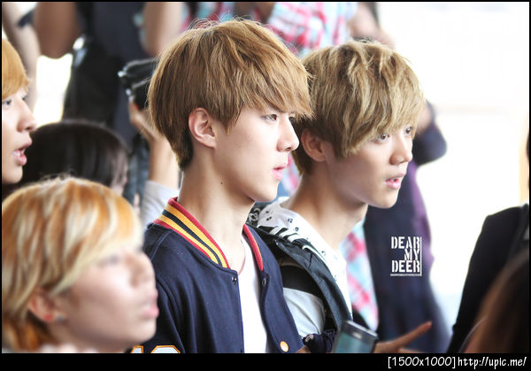 [Pic] 120923 Luhan and Sehun @ Incheon Airport [Dear My Deer] 7P