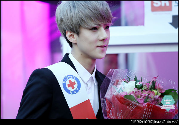 [Pic] 121202 Sehun @ Red Cross Youth [SPRING BOY] 23P