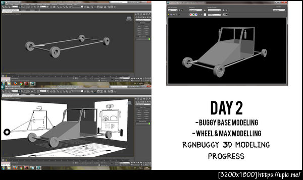 RGN Buggy: Behind the 3D Modeling Day 2
