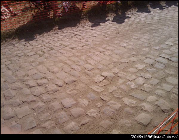 this is what the fuss is about. PAVE. #tdf
