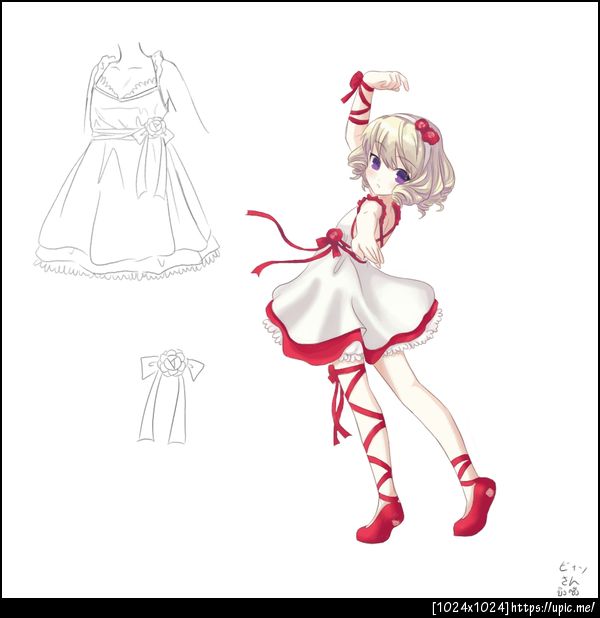 แฟรี่เทลล เนล The red shoes
