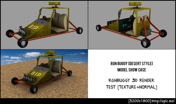 RGN Buggy: Render Showcase [Texture and Bump]