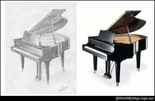 พอมาเทียบกับรูปจริงแล้ว พบว่าแท้จริงเรายังอ่อนหัดนัก..