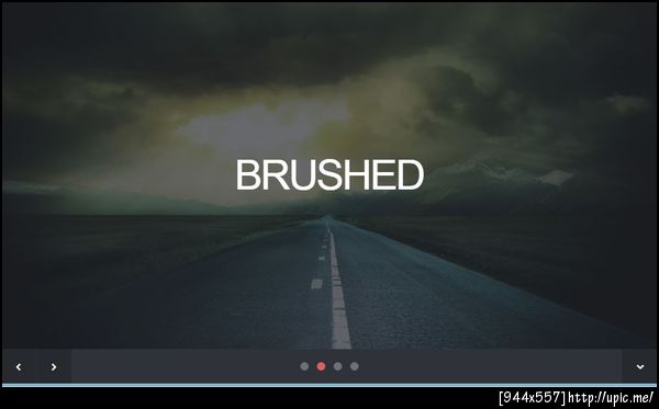 Brushed Template posted via mildronize.github.io