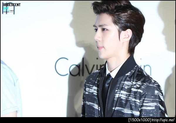 [Pic] 120524 Sehun @ WORLD of Calvin Klein [IRIDESCENT BOY] 3P