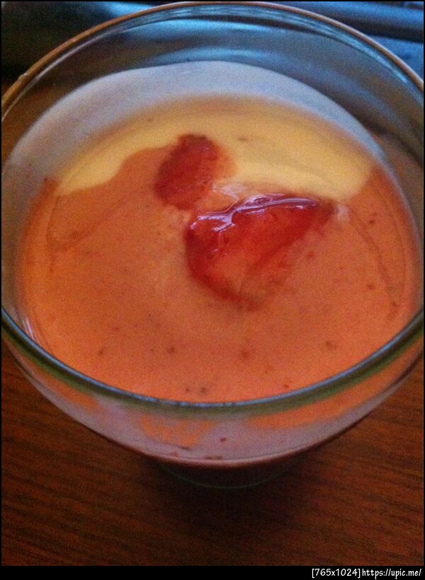 ตามด้วยน้ำผลไม้ปั่น