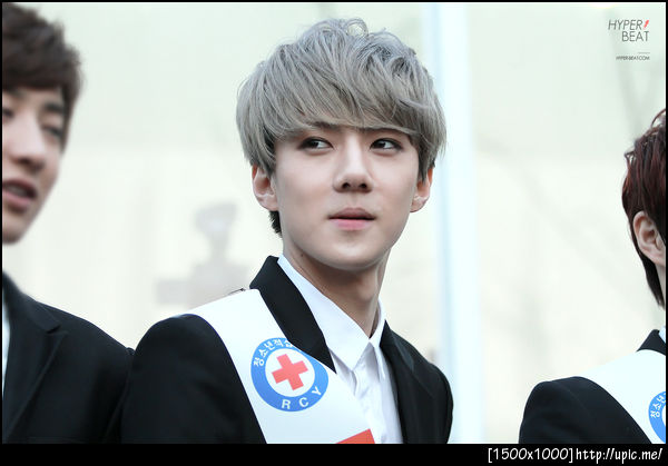 [Pic] 121202 Sehun at Red Cross Youth [Hyper Beat] 45P