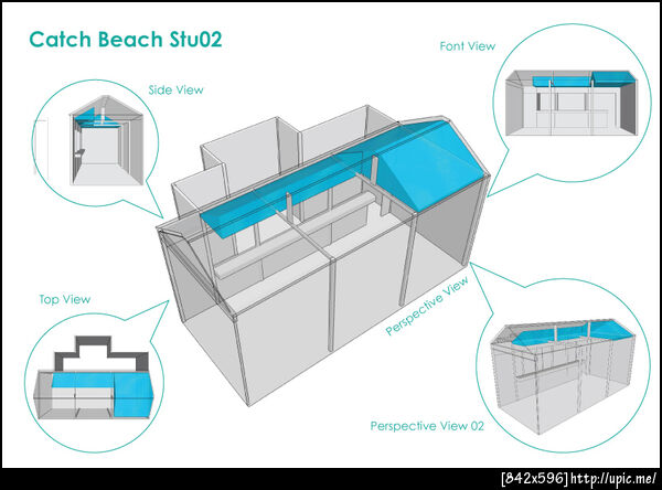 Catch Beach Club Floating Lightbox 1
