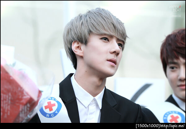 [Pic] 121202 Sehun at Red Cross Youth [Hyper Beat] 45P