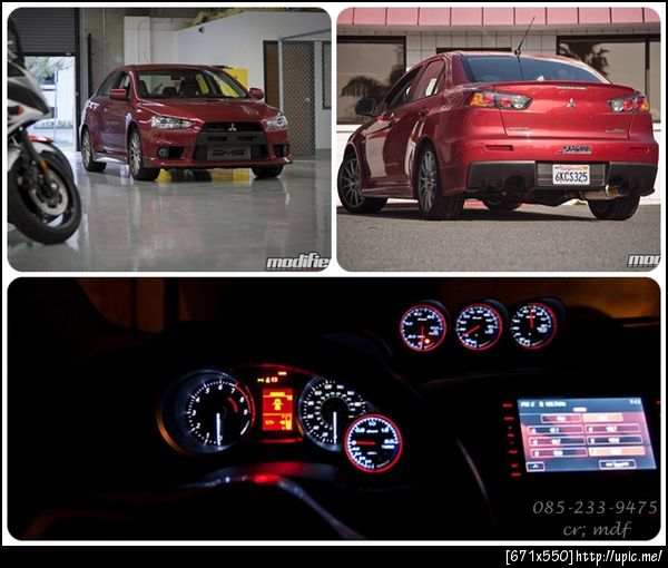 Mitsubishi Lancer Evolution X Defi Advance CR