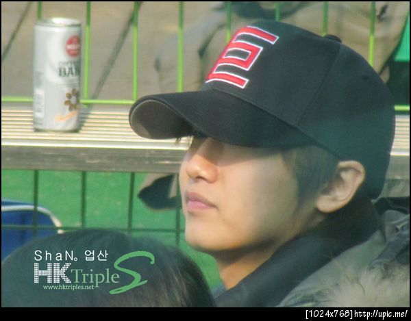 Add caption here110224 Young Saeng at M4's MV Shooting with Baseball Team