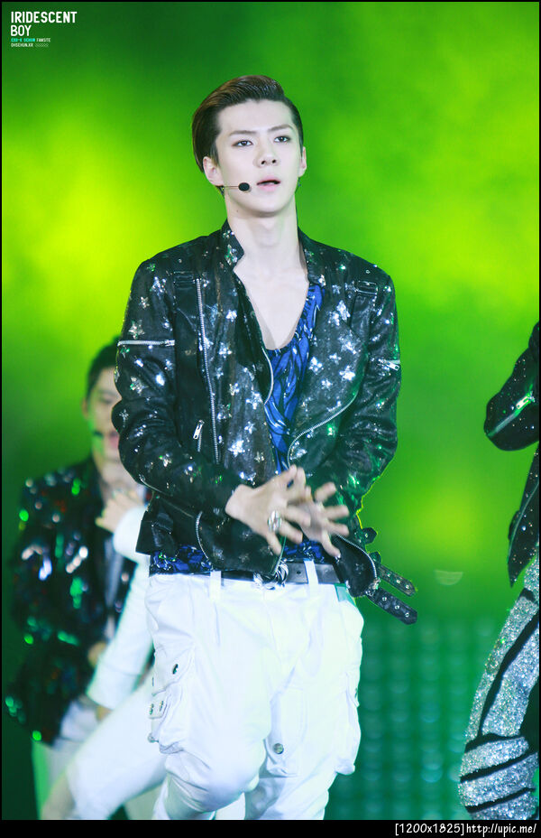 [Pic] 120712 Sehun @ Yeosu EXPO POP festival [IRIDESCENT BOY] 11P 