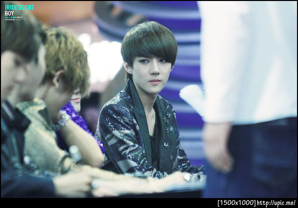 [Pic] 120714 Sehun @ COEX Fansign [IRIDESCENT BOY] 3P