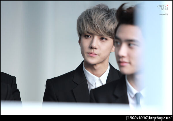 [Pic] 121202 Sehun at Red Cross Youth [Hyper Beat] 45P
