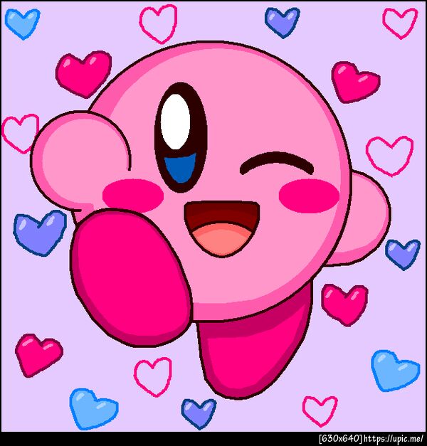 Kirby Wink Cute 2