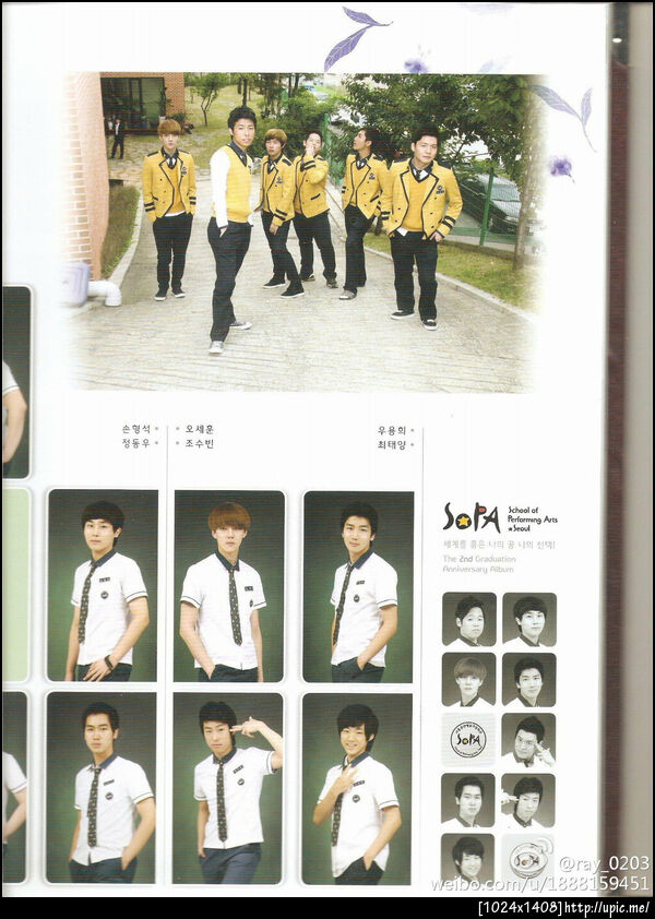 [Pic Scan] Full picture of Sehun's graduation yearbook photo [ray_0203] 1P