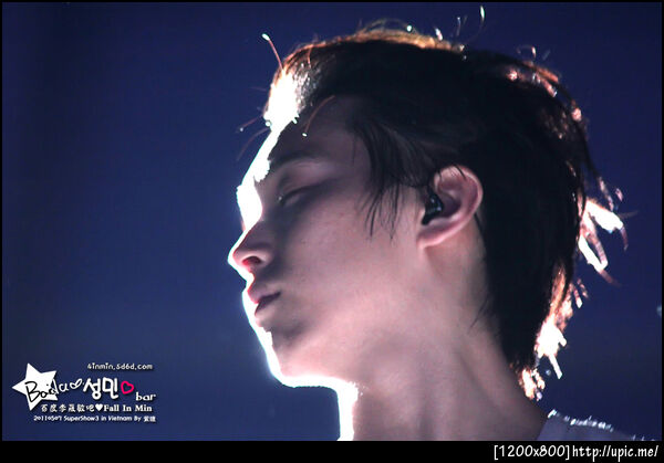 110507 Sungmin SSlll in Vietnam cr:바이두 이성민 바 Fall In Min All RightsReserved