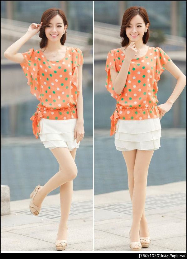 เสื้อผ้าคนอ้วนลายจุด