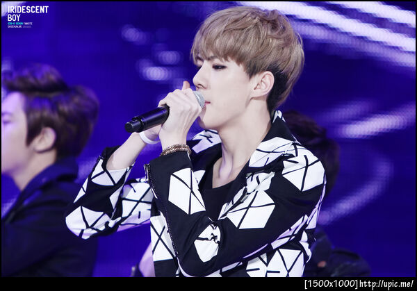 [Pic] 121101 Sehun @ SBS MTV THE SHOW [IRIDESCENT BOY] 14P