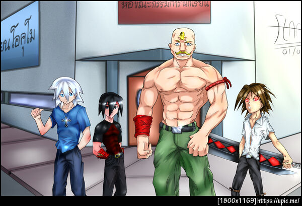 Kori & David & Alex & Kinji ย่อ x2