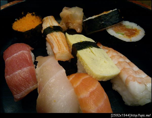 sushi set at fuji