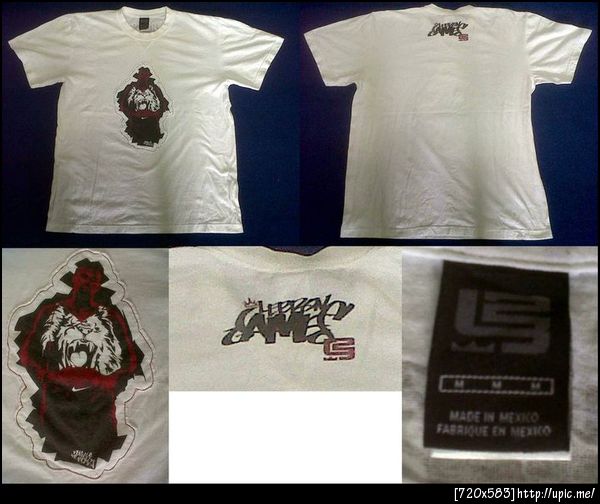 เสื้อNike สกรีนลาย Lebron James ด้านหน้าและด้านหลังใต้คอเสื้อ ไซท์M ฝรั่ง ขนาด กว้าง22 ยาว29 สภาพ86% ราคา300 บาท