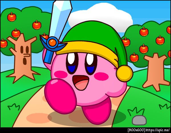 Sai-Paint Sword Kirby