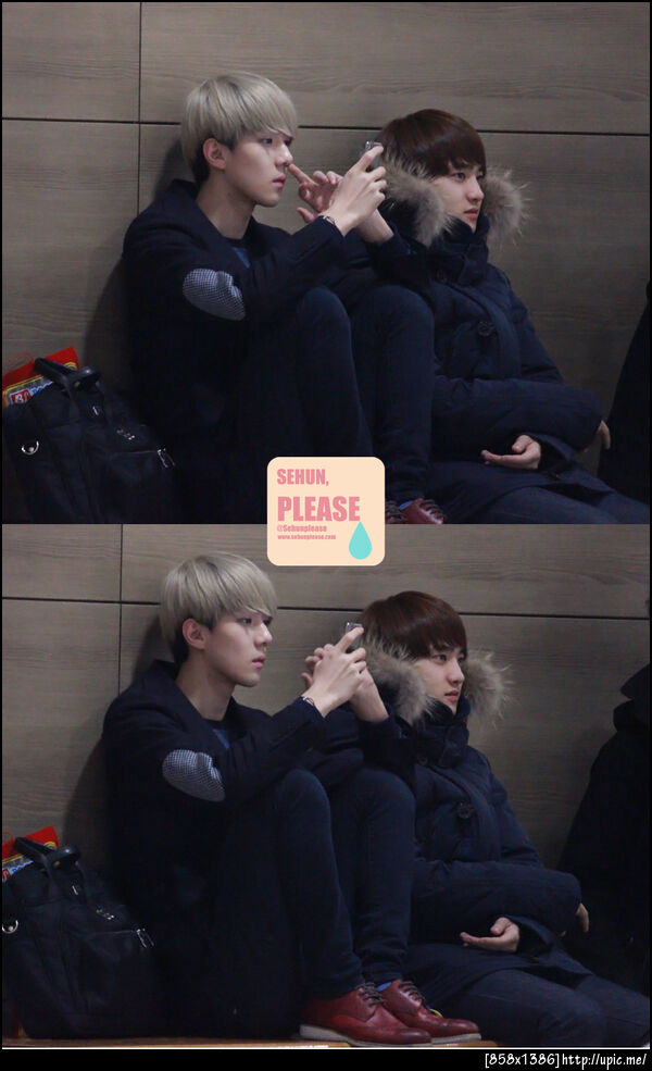 [Pic] 130116 Sehun - ICN Airport [Sehun Please] 5P