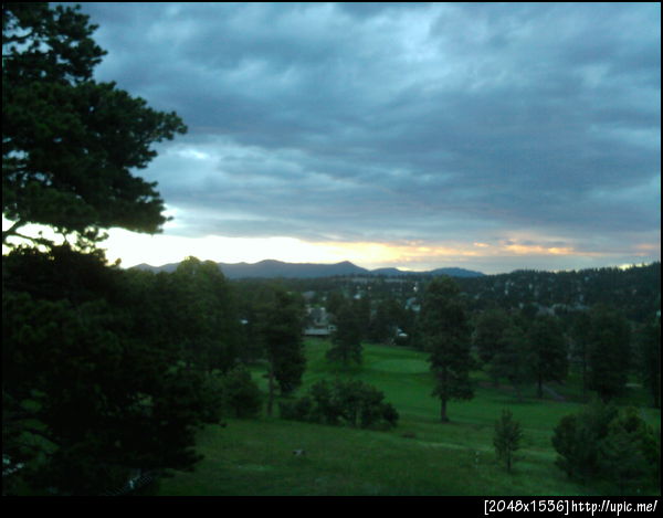 the sunset tonight...yea!