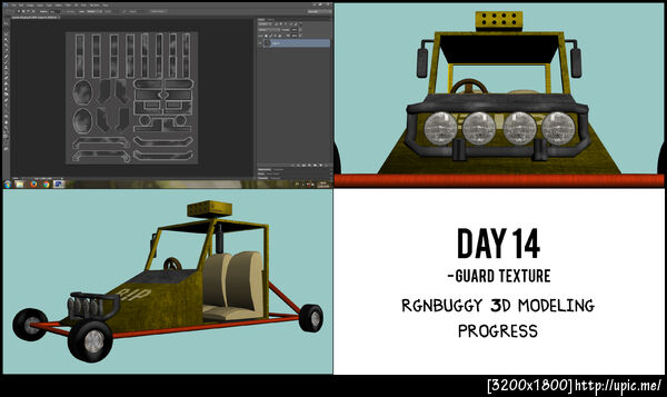 RGN Buggy: Behind the 3D Modeling Day 14