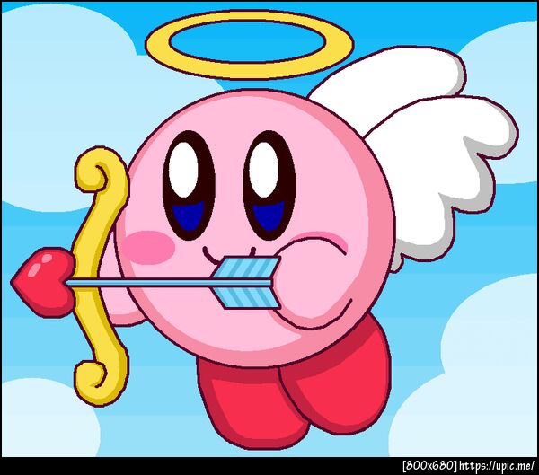 Cupid Kirby 2 (SSB4 Colors)