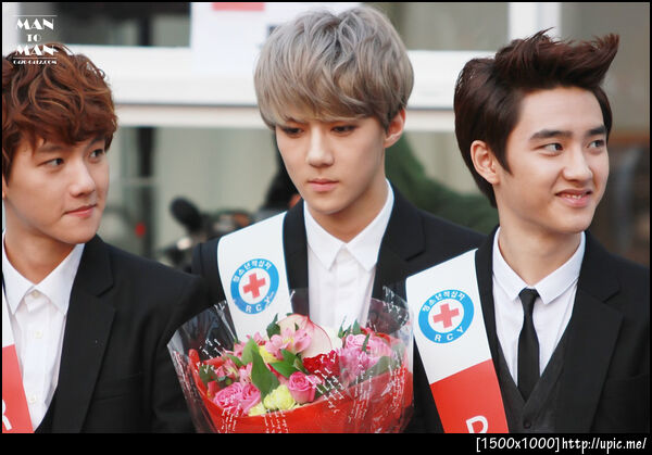 [Pic] 121202 Sehun - Red Cross Youth [Man to Man] 6P