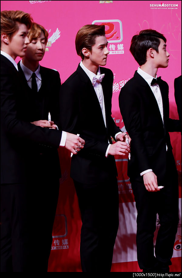 [Pic] 120917 Sehun @ Mengniu Music Award [SEHUNA]